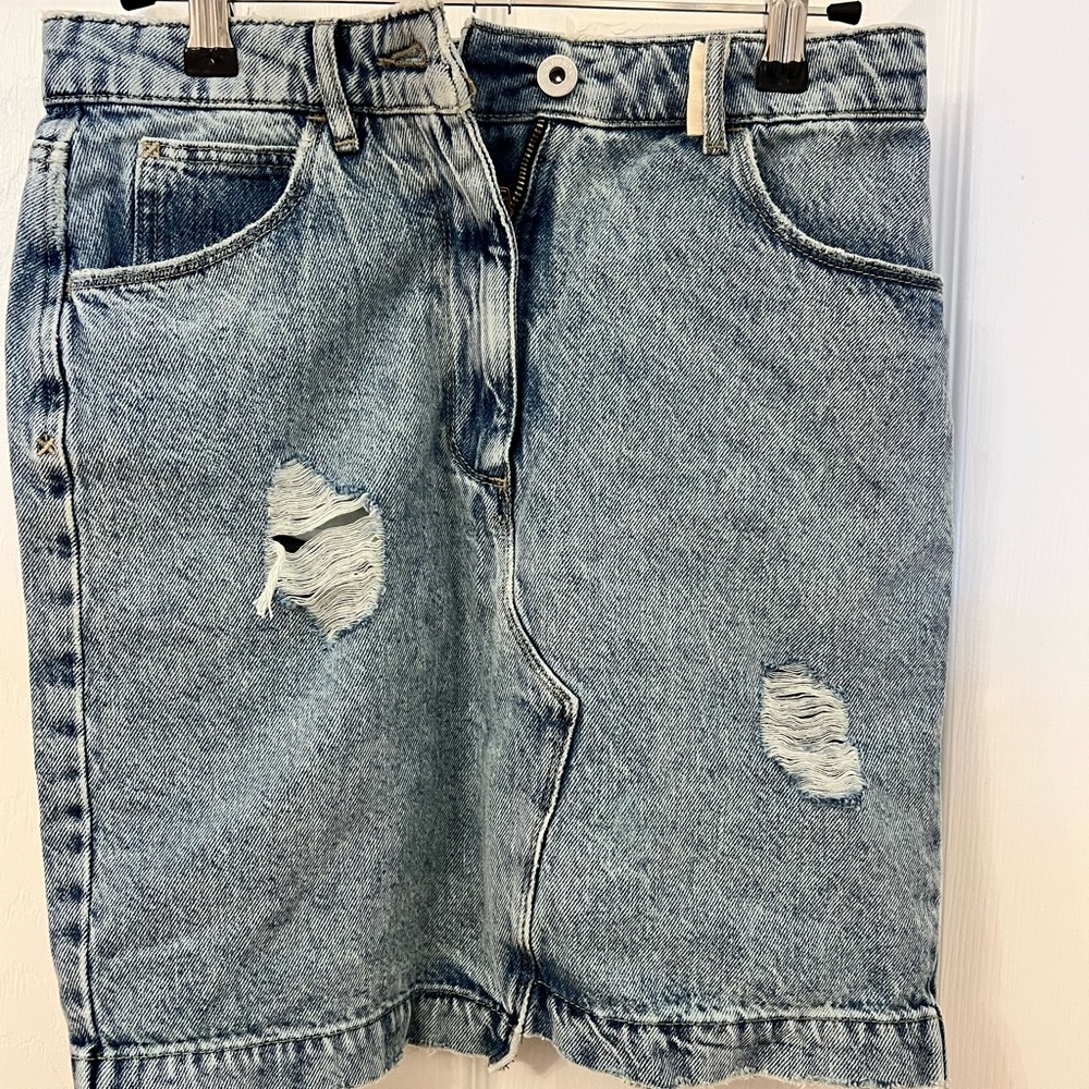 Denim skirt